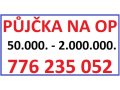 Soukromá půjčka na OP - 776 235 052